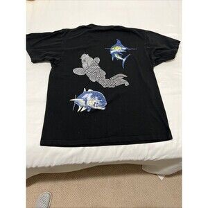 Vintage 90s Fish Koi Carp T-Shirt Heavyweight Preshrunk Mens XL Graphic Cotton